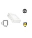 Opbouw LED Downlighter Vierkant 6w, 480 Lumen, 120x120mm, Wit, IP20, 2 Jaar Garantie