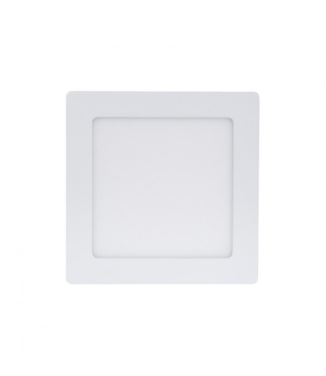 Opbouw LED Downlighter  Vierkant 12w, 880 Lumen, 170x170mm, Wit, IP20, 2 Jaar Garantie