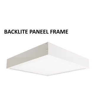 Opbouwframe 60x60cm voor Backlite Paneel - Wit