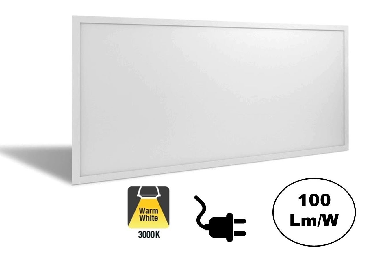 Led Paneel 60x120cm, 72w, 7200 Lumen, Stekkerklaar, 3 Jaar garantie, foto 6 van 6