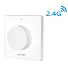 MiBoxer Draai Muurbediening  Single Color en CCT, 1-Zone, Wit