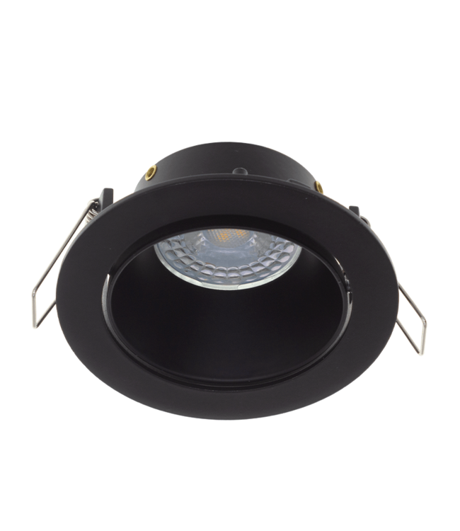 Led Spot Armatuur Verdiept Zwart, IP20