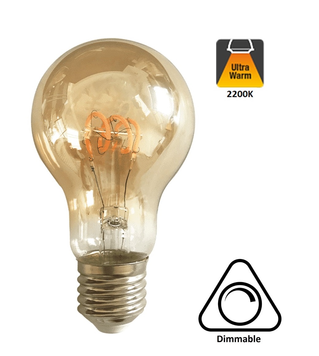 adelaar Redding native E27 LED Lamp | A60 | Dimbaar | 2 Jaar Garantie - Groothandelinled.nl