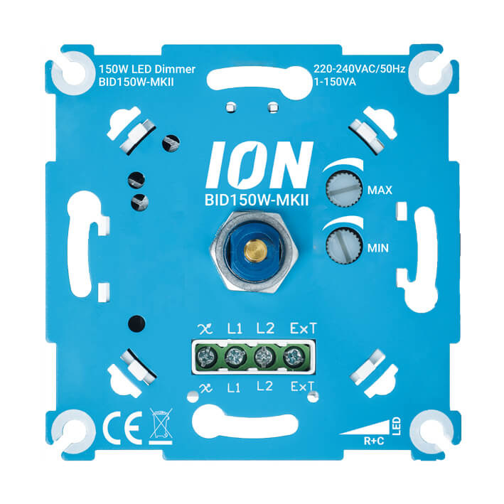 ION INDUSTRIES - Inbouw LED Dimmer | 0.3-150 Watt, foto 2 van 6