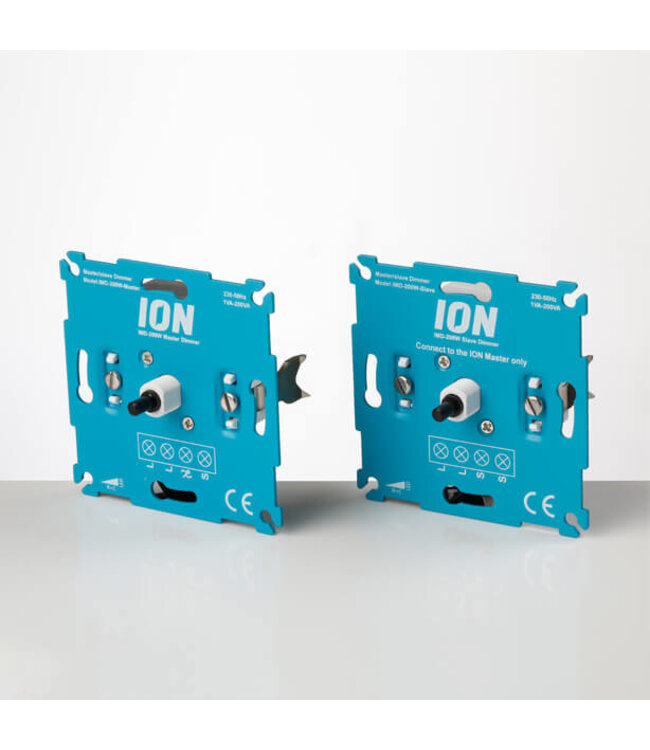 Hotelschakeling DUO Pack Inbouw LED Dimmer Slave | 0.3-200 Watt