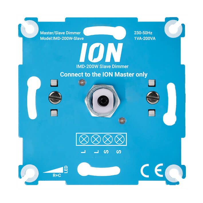 ION INDUSTRIES - Uitbereidingsset Hotelschakeling LED Dimmer Slave | 0.3-200 Watt, foto 2 van 3