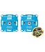 ION INDUSTRIES - Hotelschakeling DUO Pack Inbouw LED Dimmer Slave | 0.3-200 Watt