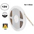 Led Strip ROL 5 Meter 2835SMD, 10w/m, 60 led/m, 950Lm/m, 2700K Warm wit, 12v, IP65, 8mm, 2 Jaar garantie