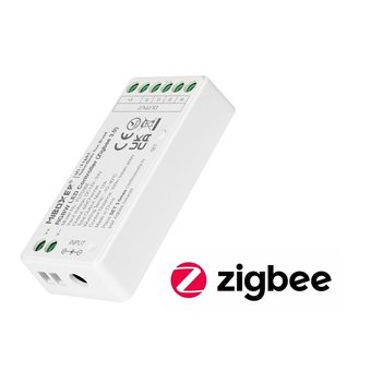UITVERKOOP: Miboxer Zigbee 3.0 RGBW LED Strip Controller 12-24VDC, 12A, Werkt via Zigbee 3.0 / App / Wifi