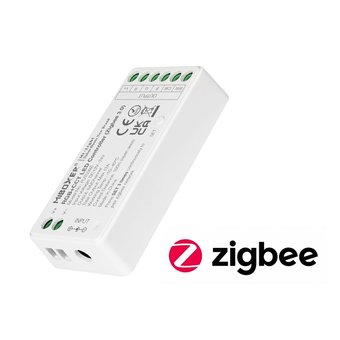 UITVERKOOP: Miboxer Zigbee 3.0 RGB+CCT LED Strip Controller 12-24VDC, 12A, Werkt via Zigbee 3.0 / App / Wifi