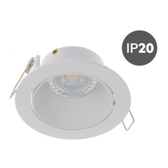 Led Spot Armatuur Verdiept Wit, IP20