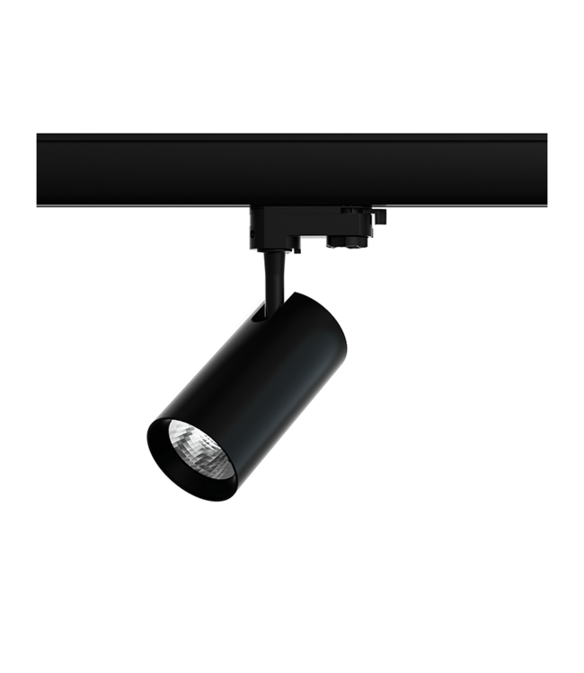 3 Fase Rail Spot Era 10w, 900 Lumen, Zwartkleurige behuizing, 3 Jaar Garantie