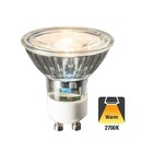 GU10 Led Spot  3 Watt, 250 Lumen, 2700K Warm Wit, Glas, 2 Jaar Garantie