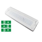 LED Opbouw Noodverlichtingsarmatuur 6,5w, 420 Lumen, IP65, Met pijlaanduiding, 3 Jaar garantie