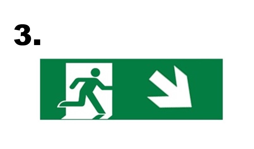 Losse Sticker Bulkhead Noodverlichting (3 Varianten), foto 4 van 4