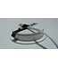 Inbouw LED Spot 2x3w CAB, 2x270 Lumen, 2700K, IP54, Dimbaar, CRI90, Wit Armatuur, Gatmaat 55mm, 2 Jaar Garantie
