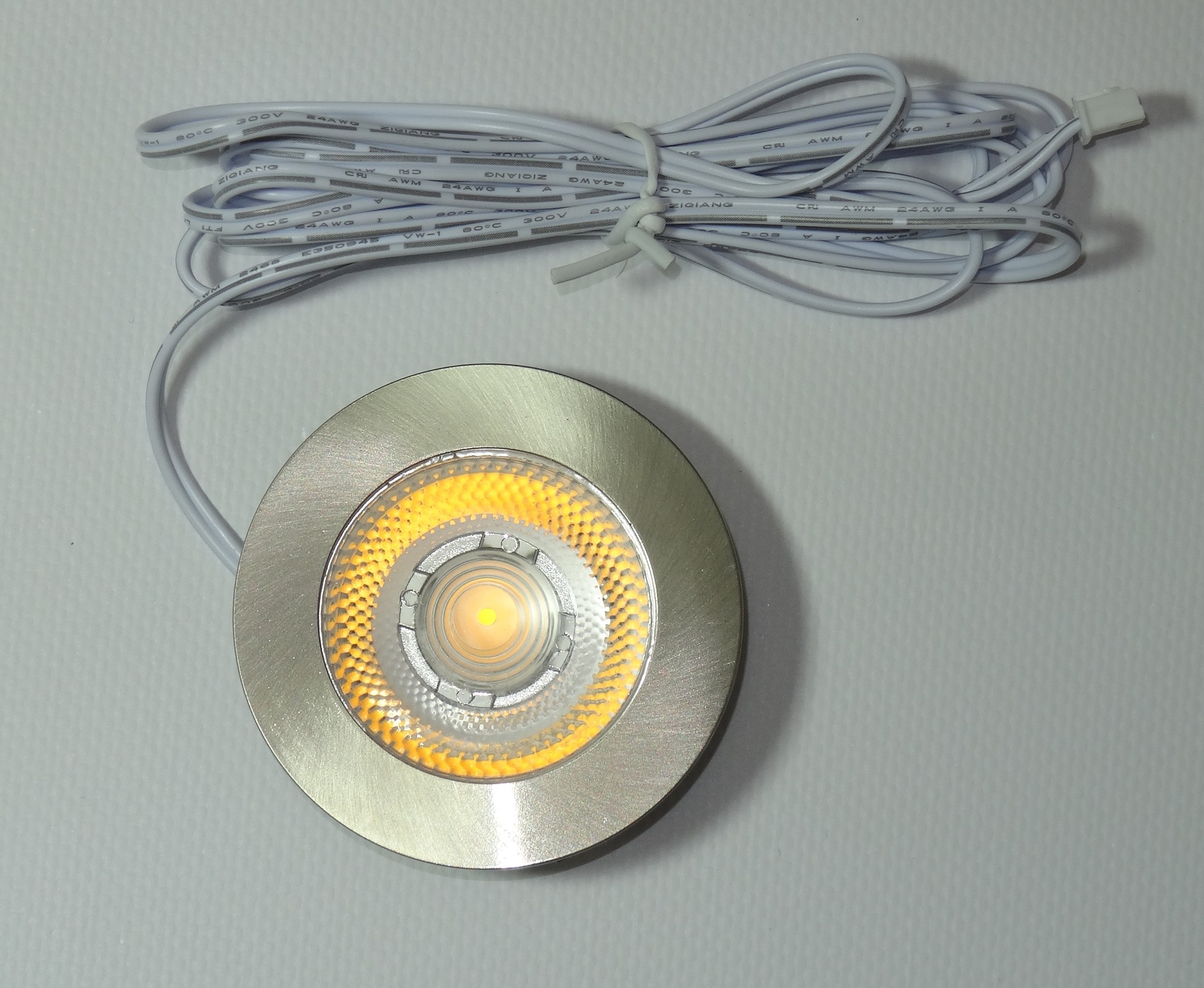 Inbouw LED Spot 2x3w CAB, 2x270 Lumen, 2700K, IP54, Dimbaar, CRI90, Staal Armatuur, Gatmaat 55mm, 2 Jaar Garantie, foto 2 van 6