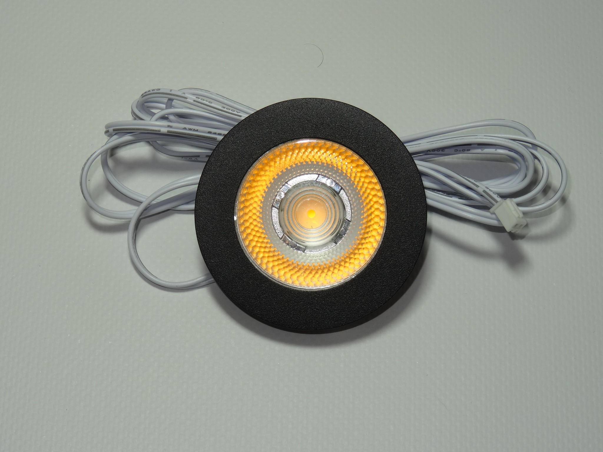 Inbouw LED Spot 2x3w CAB, 2x270 Lumen, 2700K, IP54, Dimbaar, CRI90, Zwart Armatuur, Gatmaat 55mm, 2 Jaar Garantie, foto 3 van 6