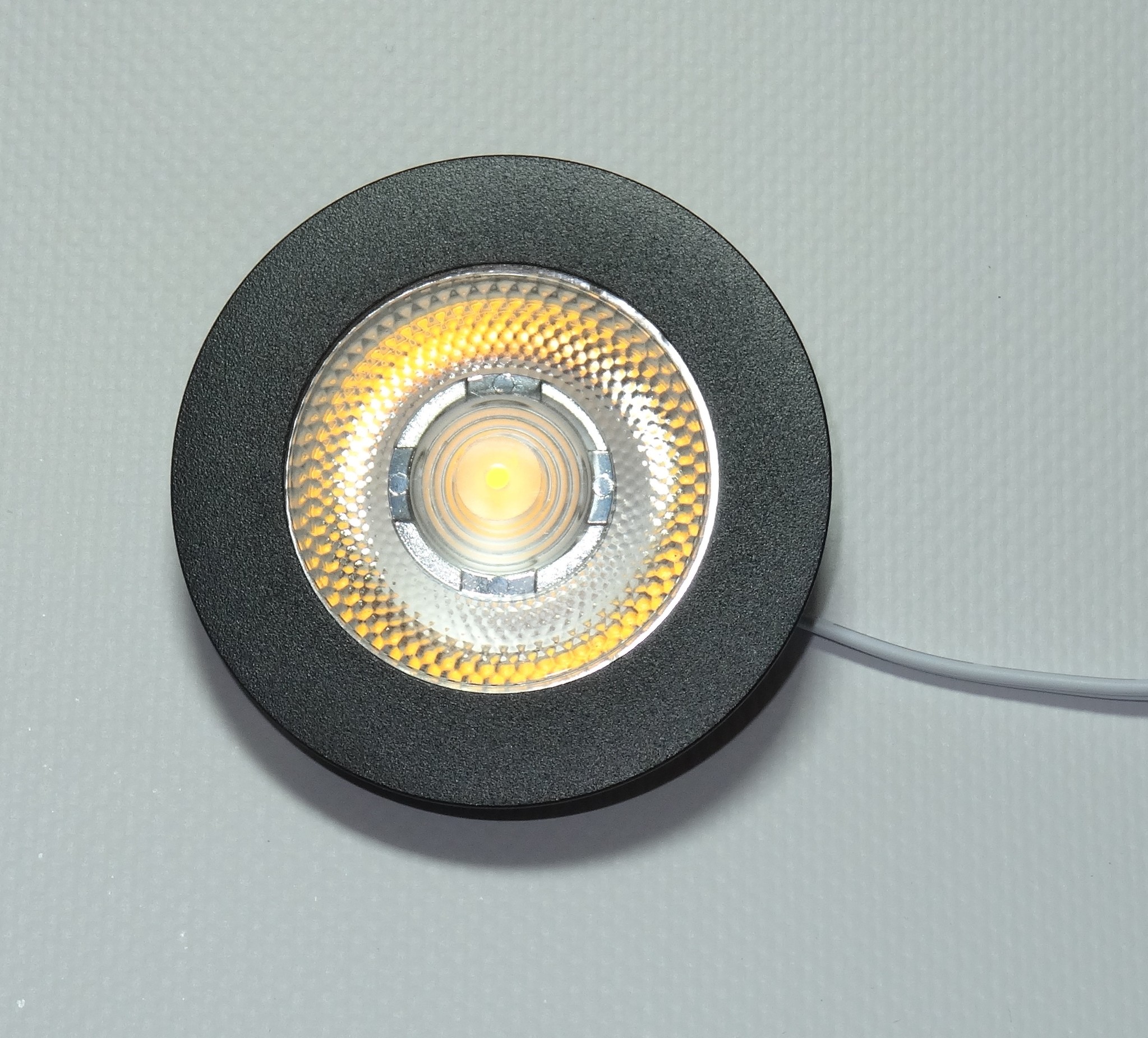 Inbouw LED Spot 2x3w CAB, 2x270 Lumen, 2700K, IP54, Dimbaar, CRI90, Zwart Armatuur, Gatmaat 55mm, 2 Jaar Garantie, foto 6 van 6