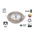 UITVERKOOP: Inbouw LED Spot 5w Flat, 450 Lumen, 4000K, Kantelbaar, IP54, Dimbaar, CRI90, Staal Armatuur, Gatmaat 75mm