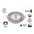 UITVERKOOP: Inbouw LED Spot 5w Flat, 450 Lumen, 4000K, Kantelbaar, IP54, Dimbaar, CRI90, Staal Armatuur, Gatmaat 75mm, 2 Jaar Garantie