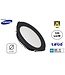 Led Downlighter Zwart N-Sarea 50w, 6250 Lumen, gatmaat Ø200mm, UGR<19, Samsung LEDS, Lifud LED Driver, 3 Jaar Garantie
