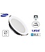 Led Downlighter Wit N-Sarea 20w, 2500 Lumen, gatmaat Ø155mm, UGR<19, Samsung LEDS, Lifud LED Driver, 3 Jaar Garantie