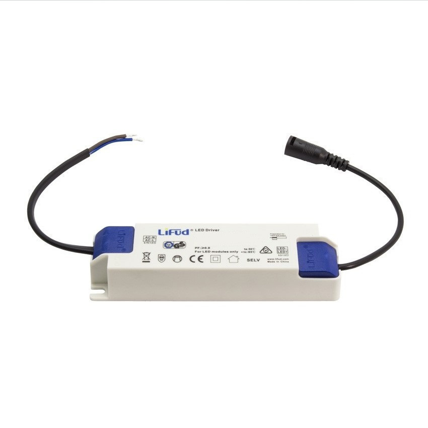 Led Downlighter Wit N-Sarea 30w, 3750 Lumen, gatmaat Ø200mm, UGR<19, Samsung LEDS, Lifud LED Driver, 3 Jaar Garantie, foto 6 van 6