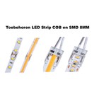 Led Strip Connector t.b.v. Led Strip COB/SMD 8mm
