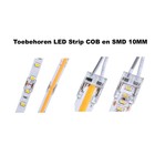 Led Strip Connector t.b.v. Led Strip COB/SMD 10mm