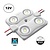 LED Module 1,2w, 108 Lumen , 2835SMD, 6000K Daglicht wit, IP65, 12v, 2 Jaar Garantie