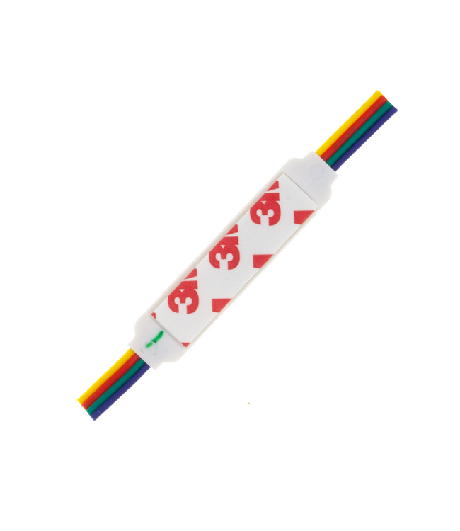 LED Module 3x 5050SMD, 0,72w, RGB , IP65, 12v, 2 Jaar Garantie