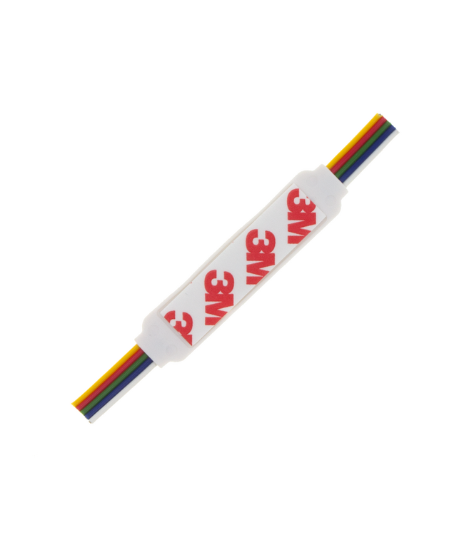 LED Module 3x 5050SMD, 0,72w, RGB+WHITE , IP65, 12v, 2 Jaar Garantie