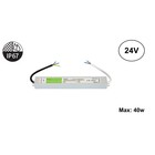 UITVERKOOP: Led Strip voeding 24V/50W/2,08A, Max: 40w, IP67 Waterbestendig
