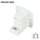 Proline Serie - 3 Fase Rail 4 Wire Eindstuk - Wit