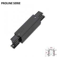 Proline Serie - 3 Fase Rail 4 Wire MIDDEN-Aansluitblok - Zwart