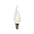 E14  Filament Kaars met Tip, 1 w, 100 Lumen, 2200K Flame, 2 Jaar Garantie