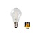 E27  Filament Lamp A60, 1w, 80 Lumen, 2200K Flame, 2 Jaar Garantie