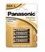 Panasonic Batterij AAA - Per 4 stuks