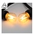 E27 3w Filament Bol Lamp, 150-200 Lumen, Transparante Kap - Dimbaar