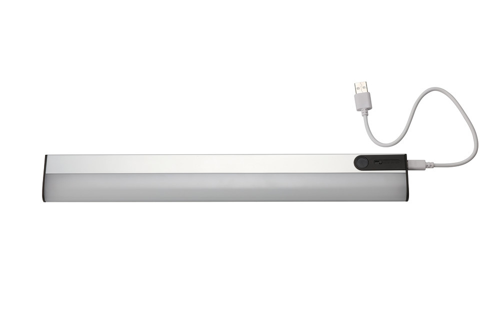Sensorlux LED Kastverlichting - 350mm - 150 lm- 3000K Warm Wit - IR Hand Sensor - Dimbaar - USB 5v Batterij Oplaadbaar, foto 2 van 6