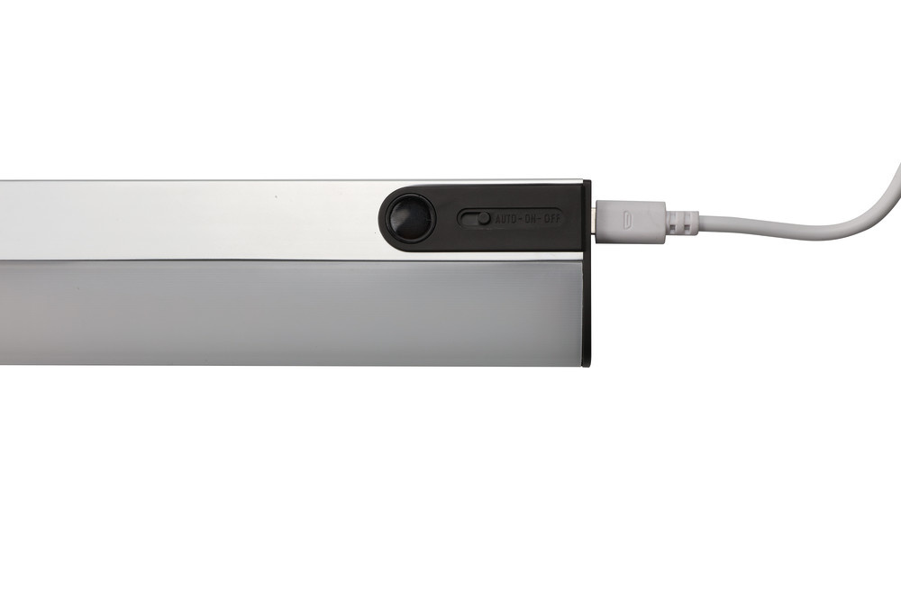 Sensorlux LED Kastverlichting - 350mm - 150 lm- 3000K Warm Wit - IR Hand Sensor - Dimbaar - USB 5v Batterij Oplaadbaar, foto 4 van 6