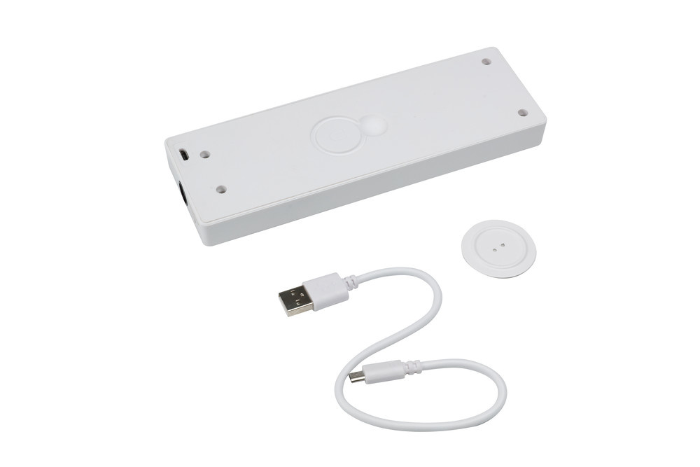 Sensorlux LED Kastverlichting - 180mm - 80 lm- 3000K Warm Wit - IR Hand/Door Sensor - Dimbaar - USB 5v Batterij Oplaadbaar, foto 2 van 3