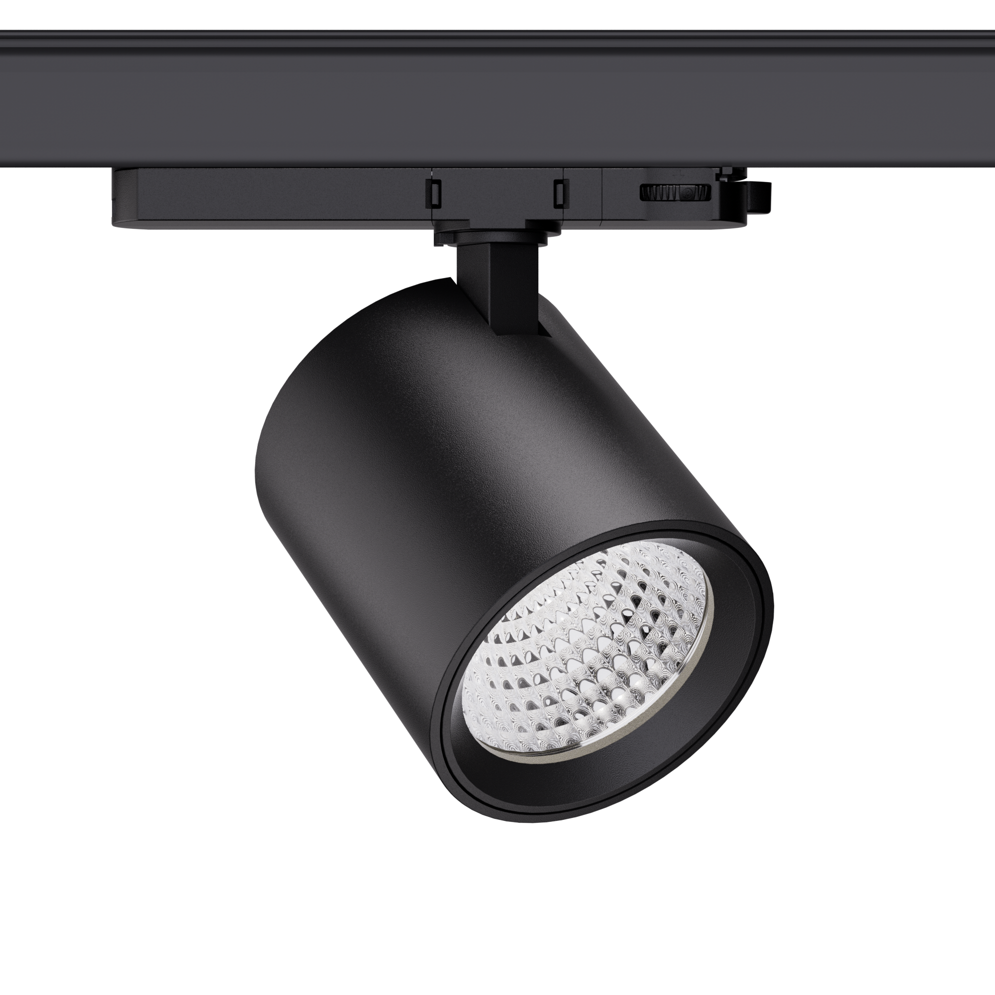UITVERKOOP: 3 Fase LED Rail Spot met Wattage switch: 13-36W, 1250 tot 3600 lumen, CRI>90, Zwarte Behuizing, foto 4 van 6