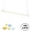 Led Linear Lamp 120cm, 30w, 3000 Lumen (100lm/w), Color Switch (3000/4000/6000K), Witkleurige Behuizing, 3 Jaar Garantie