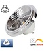 GU10 AR111 LED Spot 12w, 750 Lumen, Dim To Warm, 24°, Dimbaar, 2 Jaar Garantie
