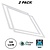 2 PACK - LED Frame Paneel 60x60cm, 36W, 3600 Lumen, Flikkervrije Driver, 2 Jaar Garantie