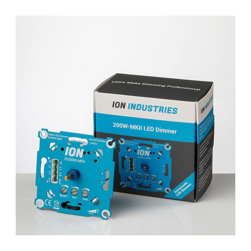 ION INDUSTRIES - Inbouw LED Dimmer | 0.3-200 Watt | Met Boostfunctie, foto 4 van 6