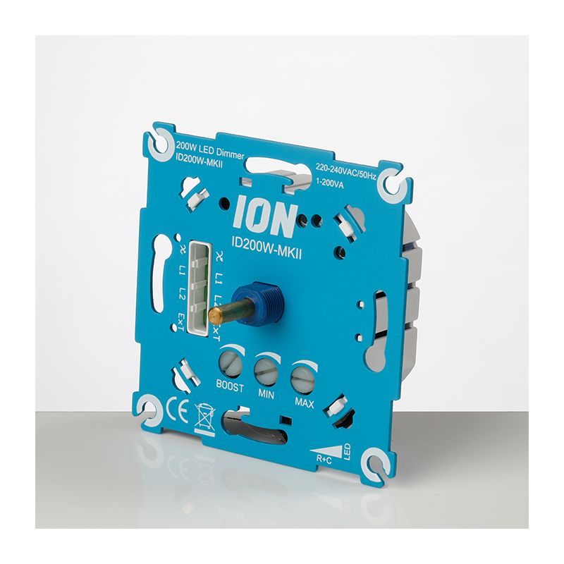 ION INDUSTRIES - Inbouw LED Dimmer | 0.3-200 Watt | Met Boostfunctie, foto 2 van 6