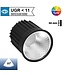 LED GU10 / Module 9w, 550 Lumen, CRI90, Dimbaar, 2 Jaar Garantie